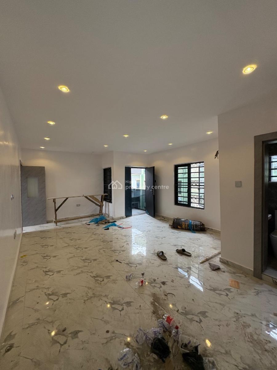 Newly Built 3-bedroom Flats Upstairs, Off Adekunle Kuye, Agbonyin, Surulere, Lagos, House for Rent