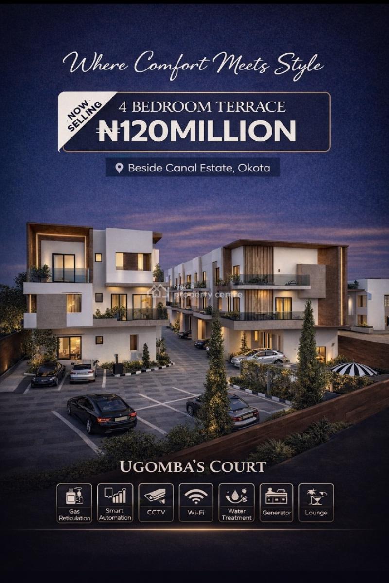 Luxury 4 Bedroom Terraced Duplex, Ago Palace Way, Okota, Isolo, Lagos, House for Sale