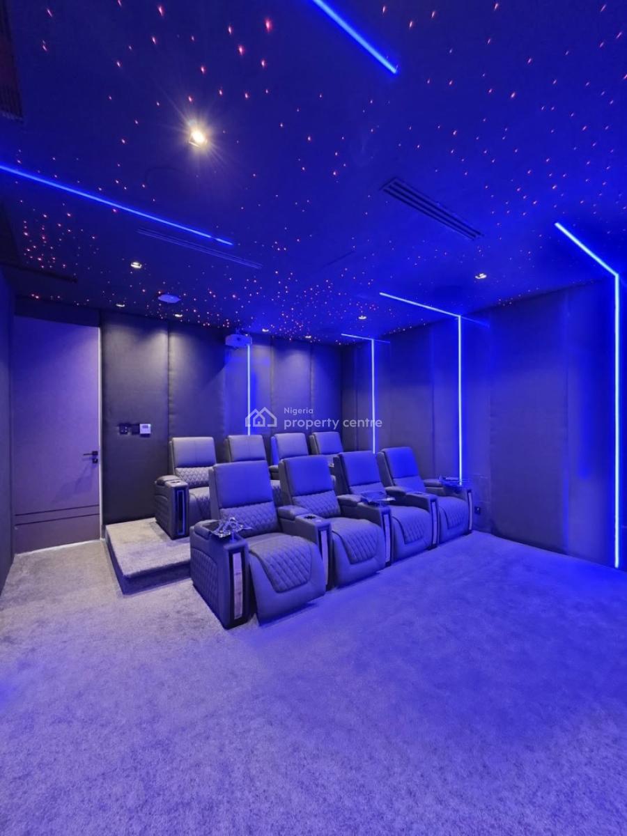 Executive 5-bedroom Semi-detached Duplex with Bq and Cinema, Ikate, Lekki, Lagos, Semi-detached Duplex for Sale