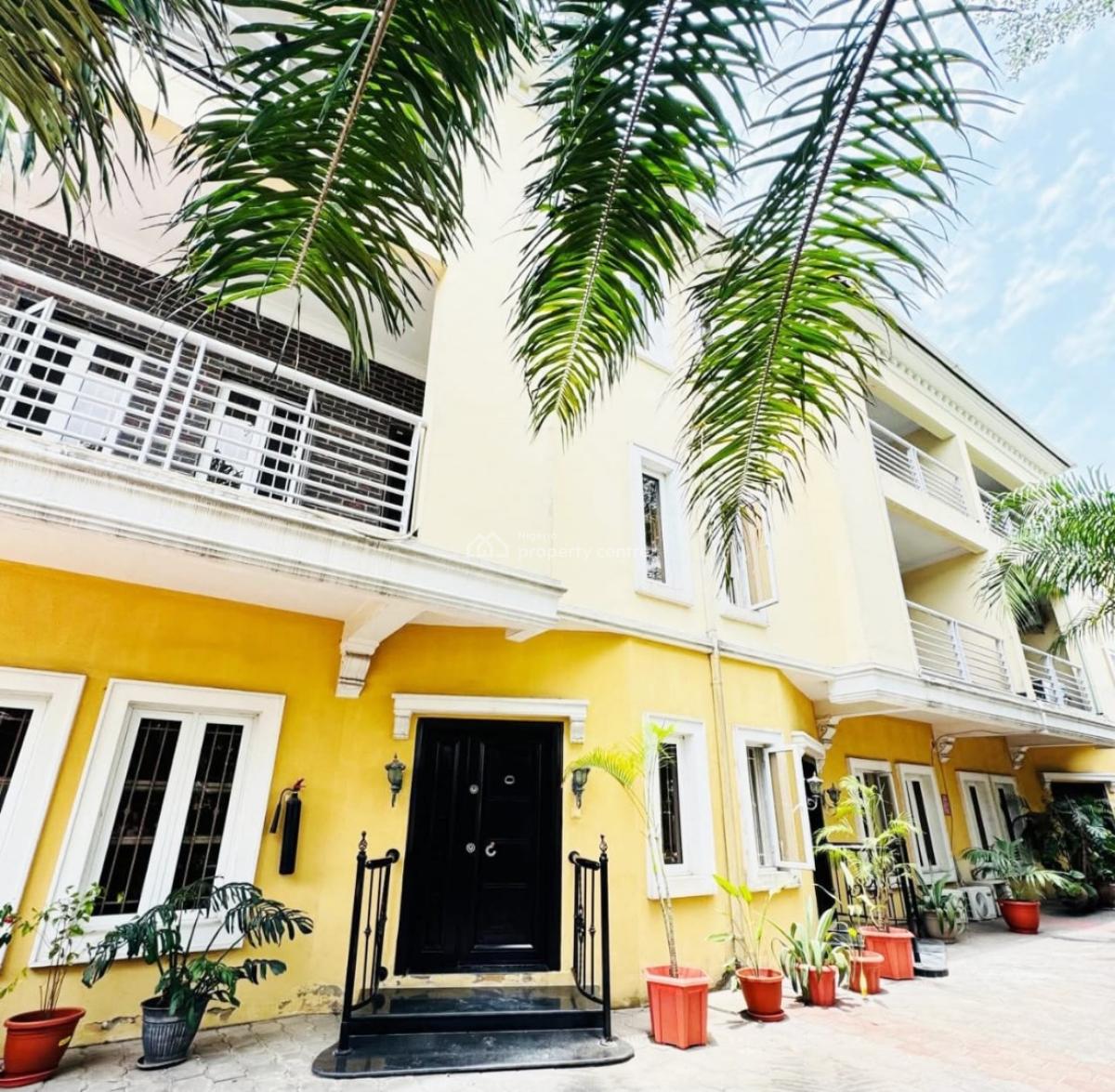 Well Built 4 Bedroom Terraced Duplex with Bq, Banana Island, Ikoyi, Lagos, Terraced Duplex for Rent