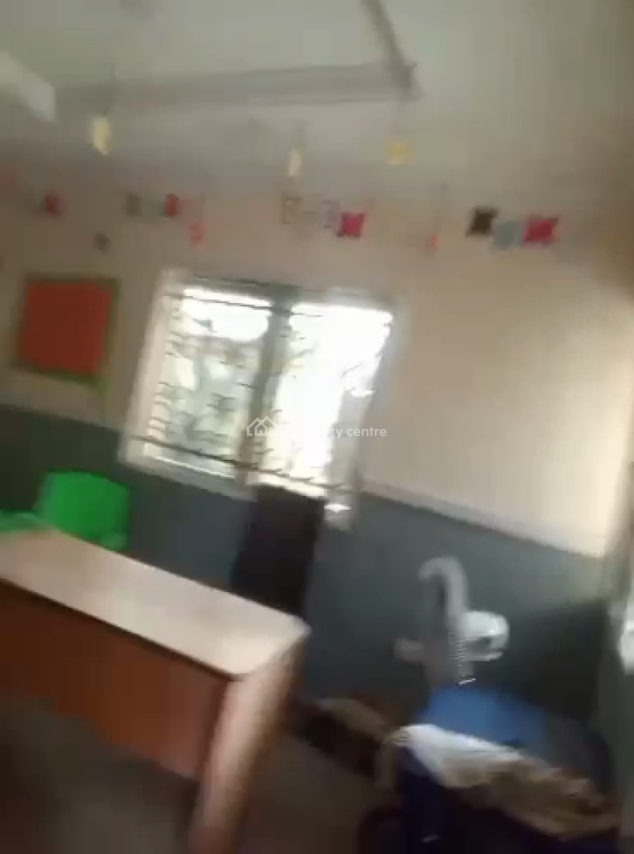 Rear Self Compound 3 Bedroom Bungalow + Bq, United Estate, Sangotedo, Ajah, Lagos, Detached Bungalow for Rent