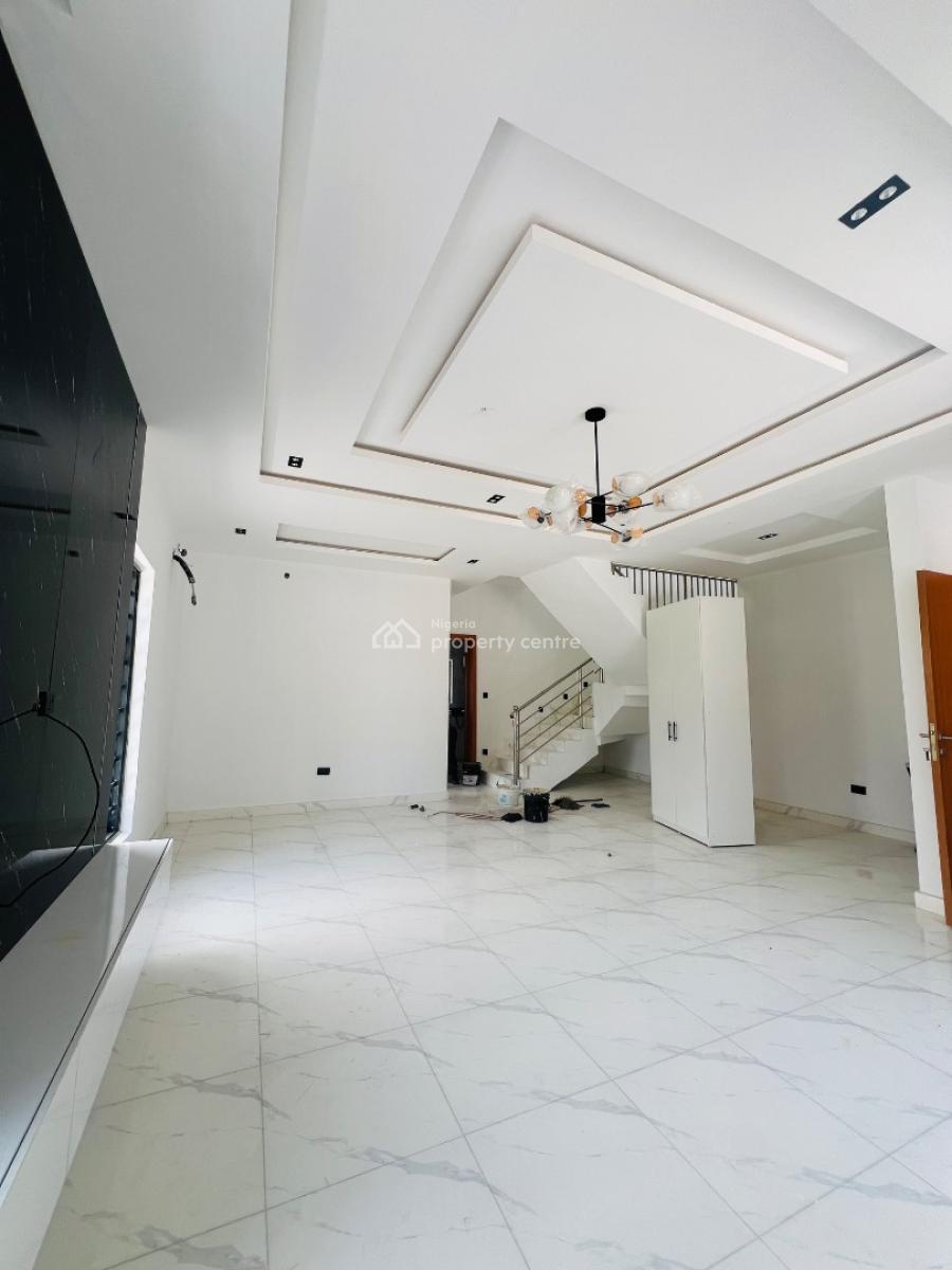 4 Bedroom Semi Detached Duplex with a Bq in an Estate with 24hrs Light, Sapphire Garden Estate, Awoyaya, Ibeju Lekki, Lagos, Semi-detached Duplex for Sale