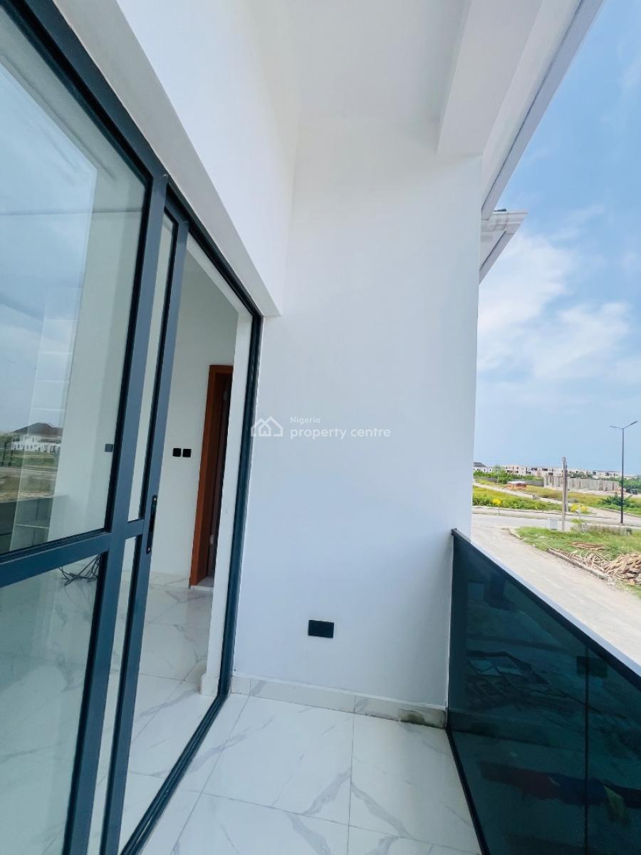 4 Bedroom Semi Detached Duplex with a Bq in an Estate with 24hrs Light, Sapphire Garden Estate, Awoyaya, Ibeju Lekki, Lagos, Semi-detached Duplex for Sale