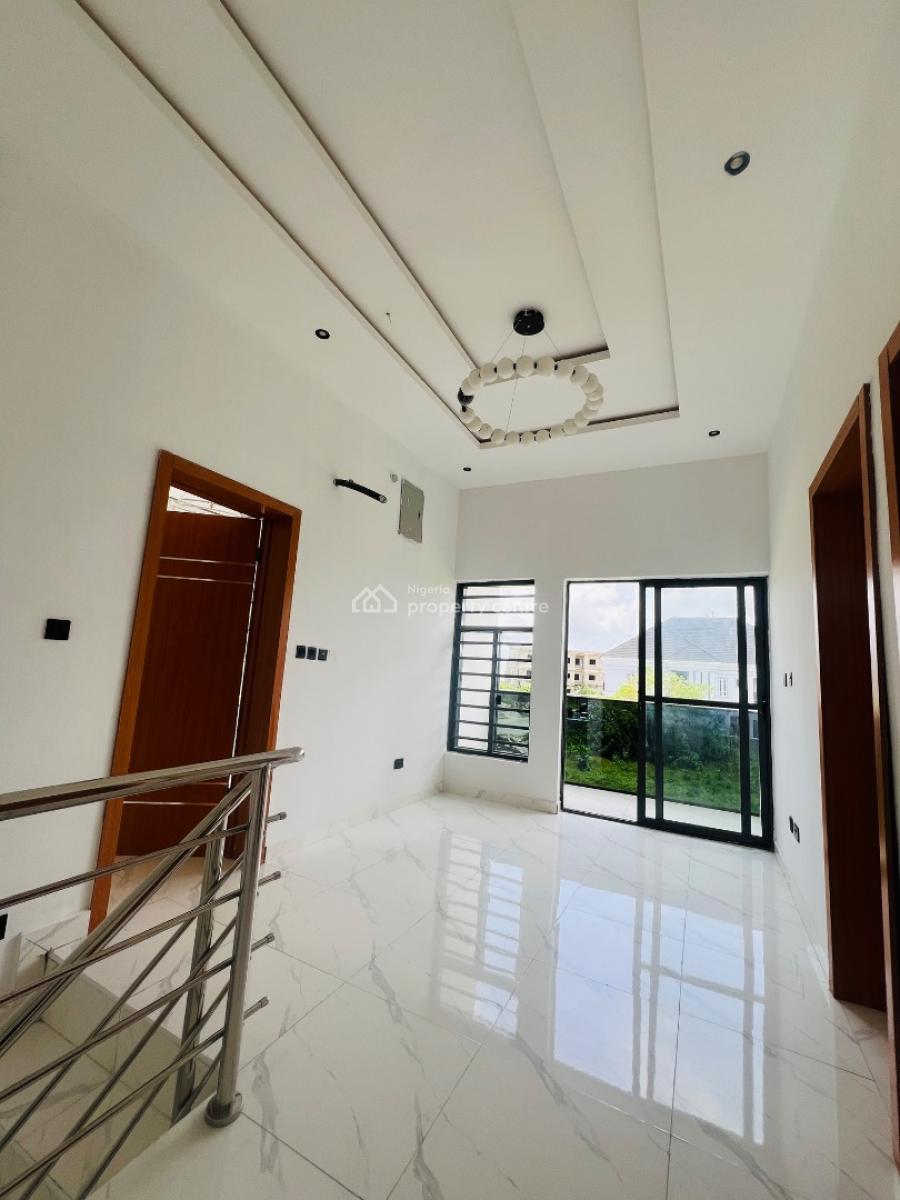 4 Bedroom Semi Detached Duplex with a Bq in an Estate with 24hrs Light, Sapphire Garden Estate, Awoyaya, Ibeju Lekki, Lagos, Semi-detached Duplex for Sale