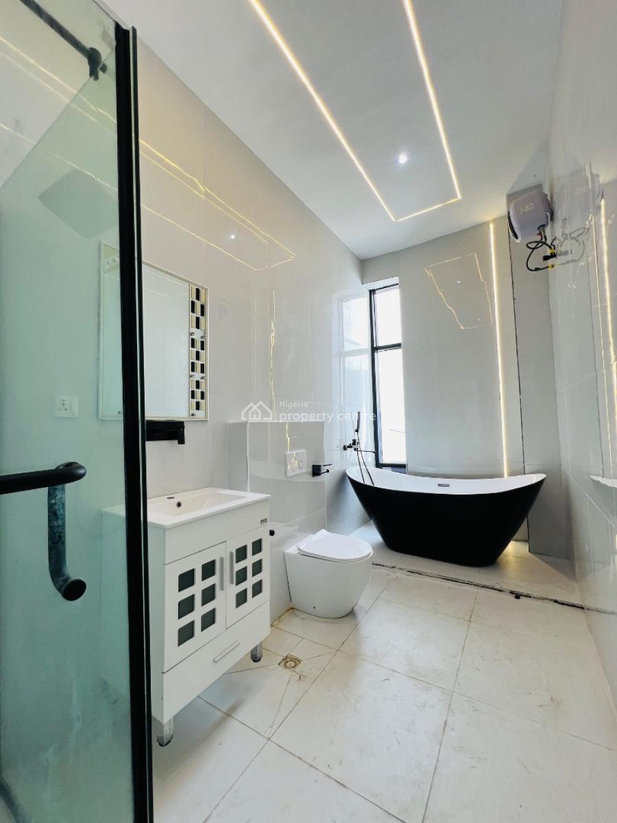 Contemporary 4 Bedroom Semi Detached Duplex with a Bq, Ikota Villa Estate, Ikota, Lekki, Lagos, Semi-detached Duplex for Sale