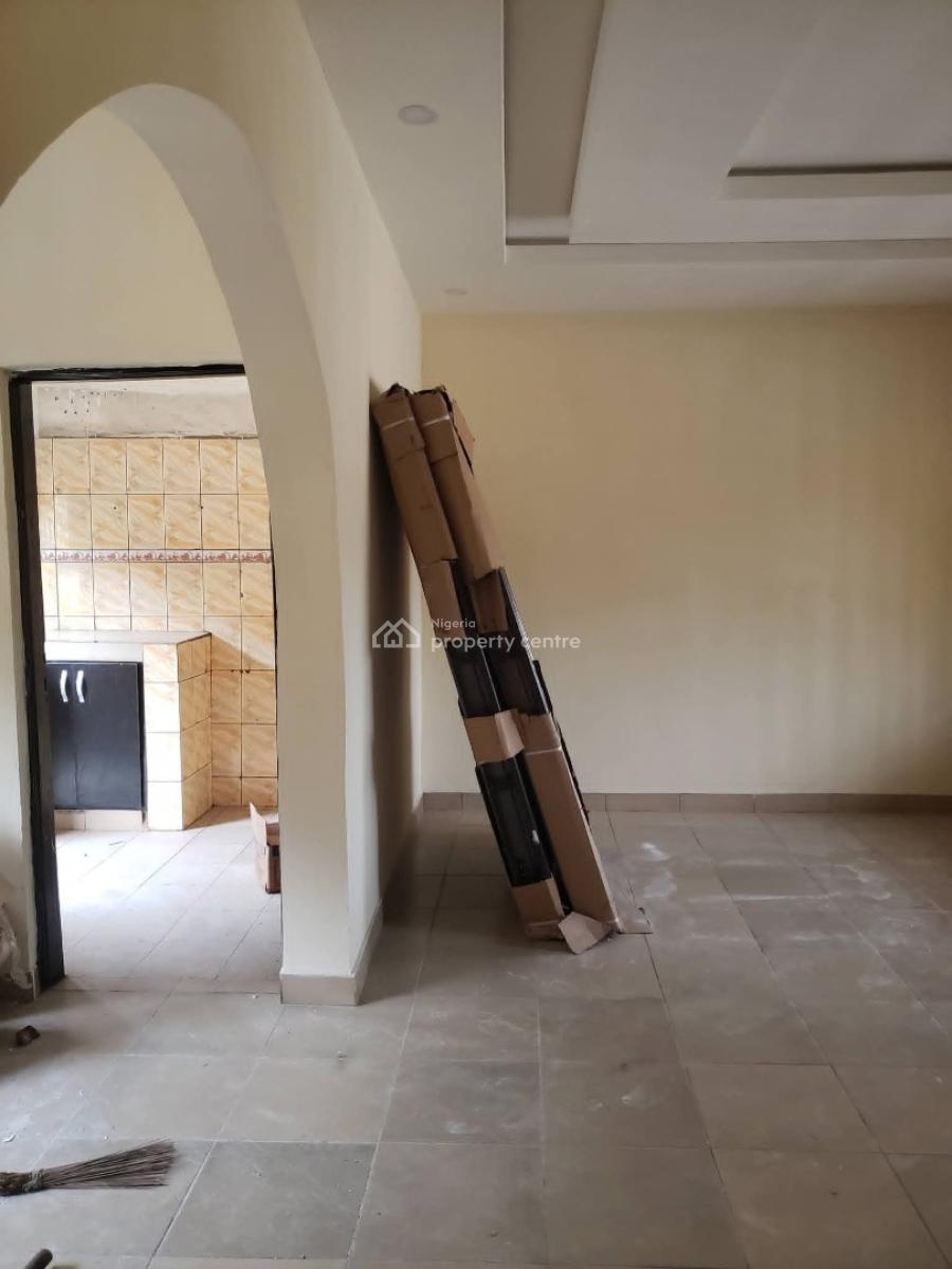 Standard 2 Bedroom Flat with Federal Light, Police Post Off G U Akeh Road Eliozu, Eliozu, Port Harcourt, Rivers, Flat / Apartment for Rent