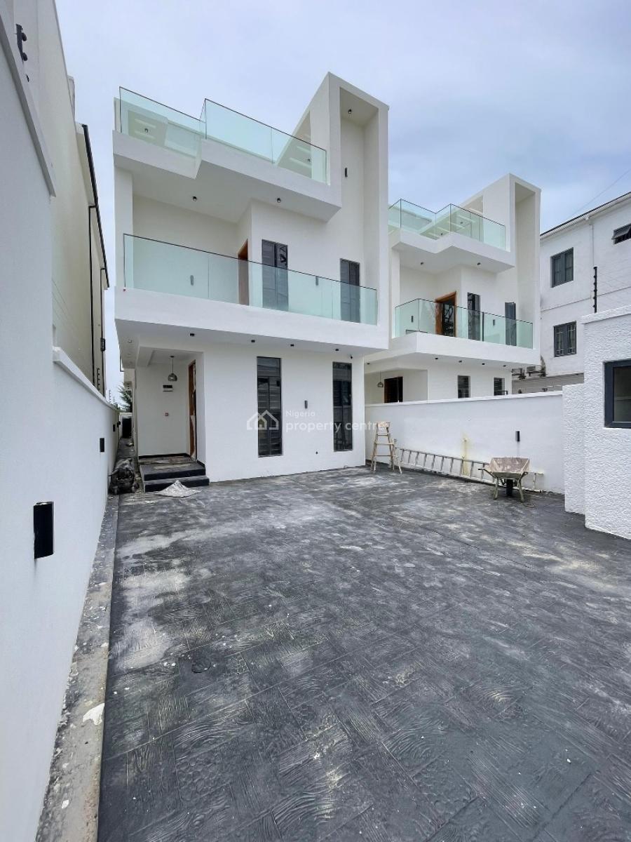 Luxury 4 Bedroom Fully Detached Duplex with Open Terrace & Bq, Ajah, Lagos, Detached Duplex for Sale