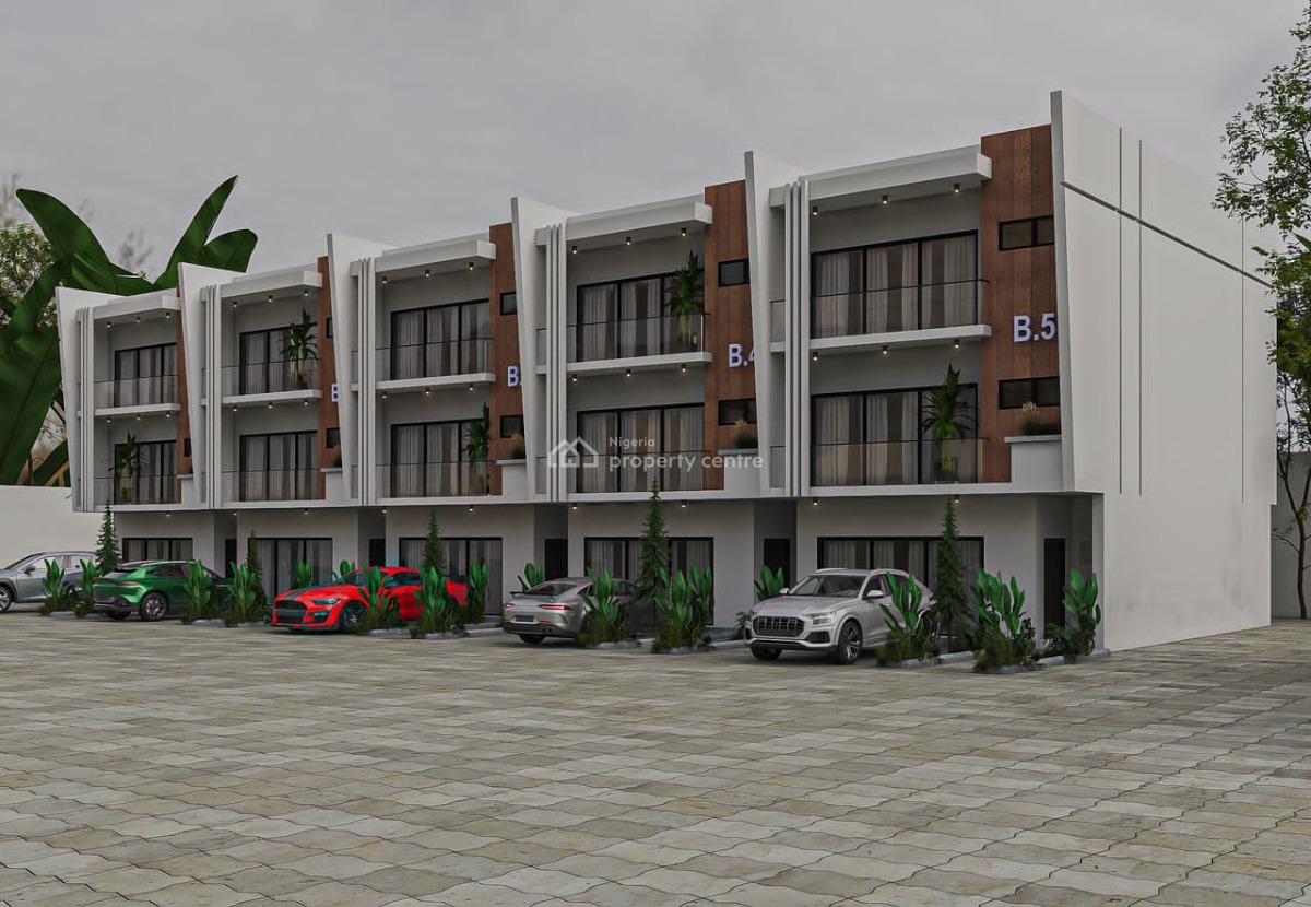 Offplan 4 Bedroom Terraced Duplex, Olowora, Magodo, Lagos, Terraced Duplex for Sale