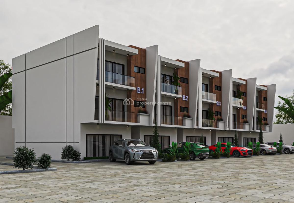Offplan 4 Bedroom Terraced Duplex, Olowora, Magodo, Lagos, Terraced Duplex for Sale