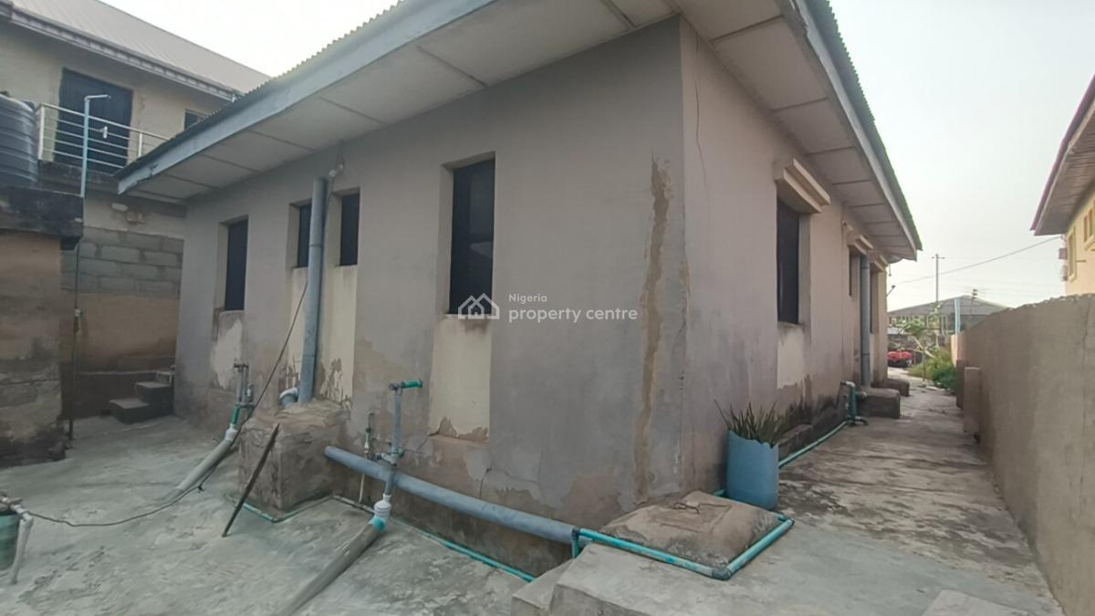Completed 3 Bedroom Flat on Half Plot of Land, Off Isawo Road, Lawyer Estate, Agric, Ikorodu, Lagos, Detached Bungalow for Sale