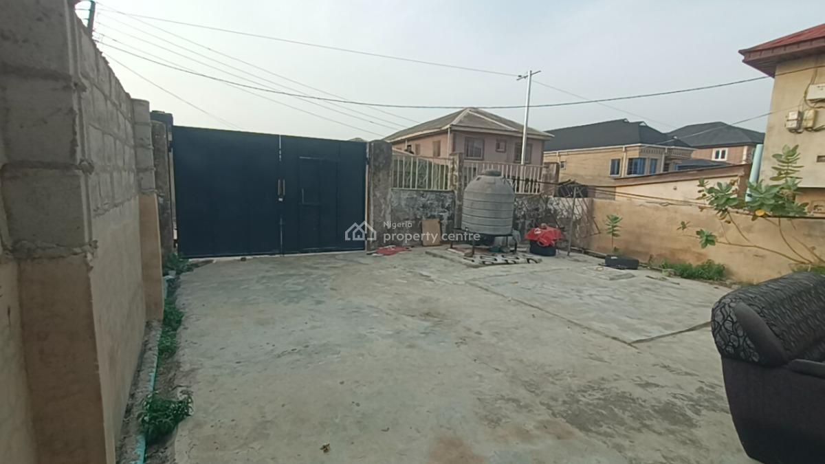 Completed 3 Bedroom Flat on Half Plot of Land, Off Isawo Road, Lawyer Estate, Agric, Ikorodu, Lagos, Detached Bungalow for Sale