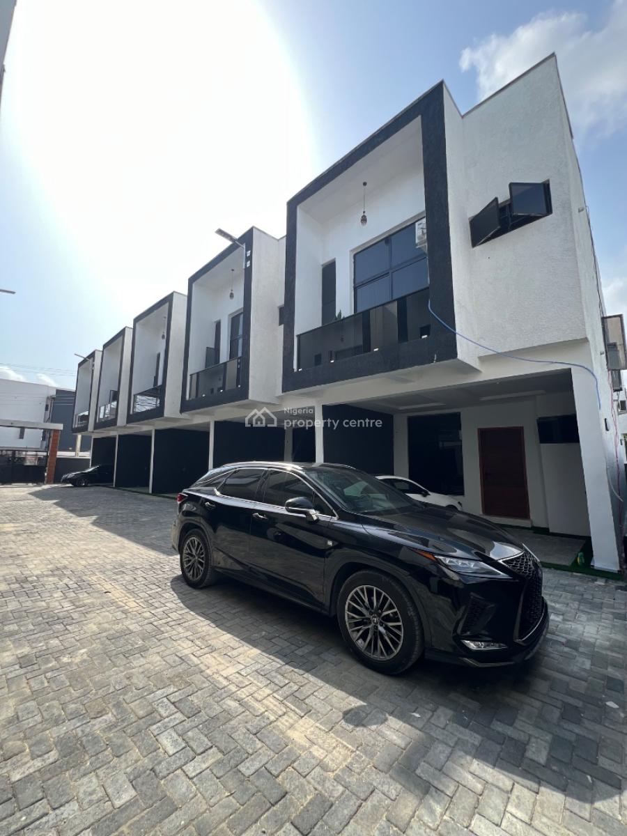 Newly Built 4 Bedroom Terrace Duplex, Ikota, Lekki, Lagos, Terraced Duplex for Rent