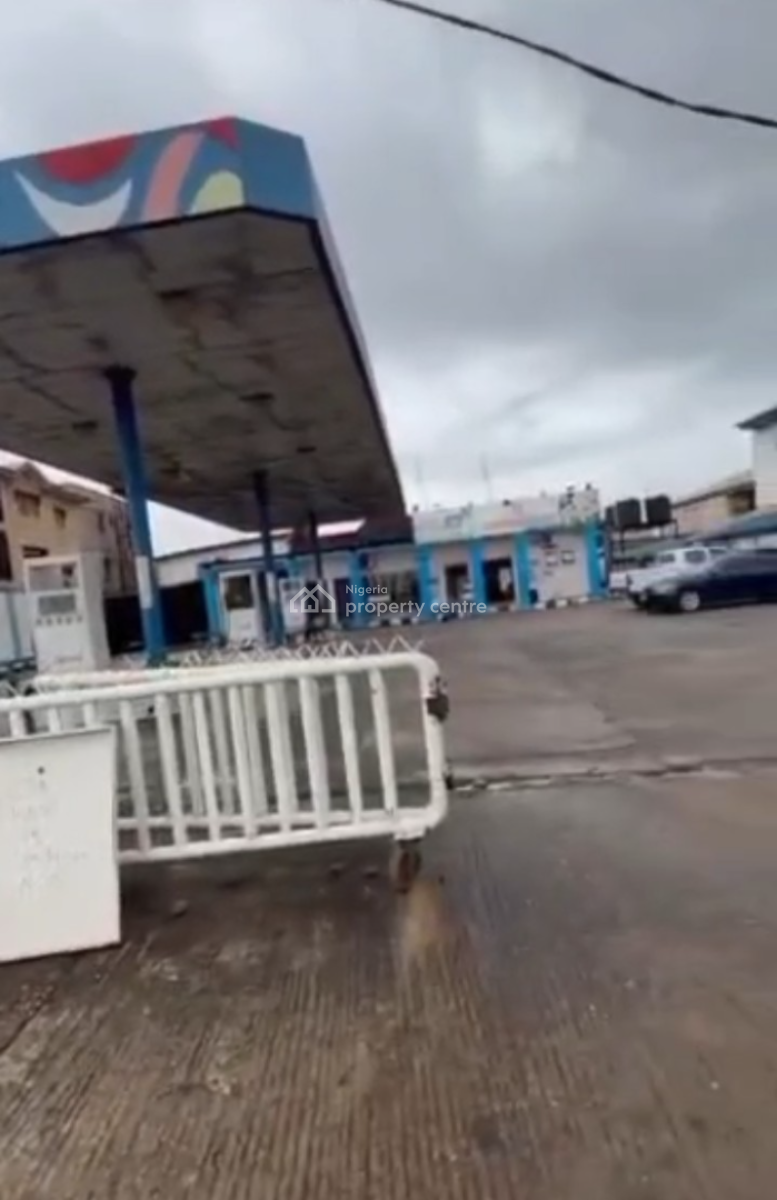 Functional Filling Station with Five Dispensable Pumps, / Gas Skid, Ogba, Ikeja, Lagos, Commercial Property for Sale