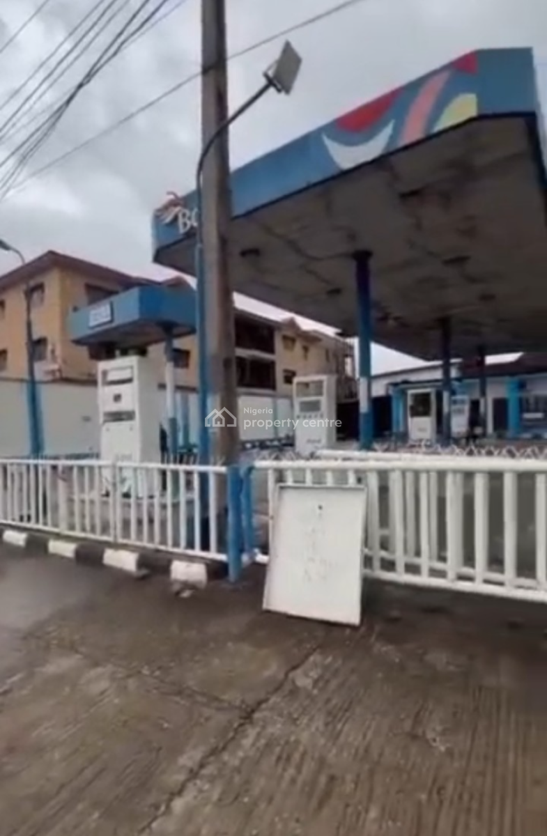 Functional Filling Station with Five Dispensable Pumps, / Gas Skid, Ogba, Ikeja, Lagos, Commercial Property for Sale