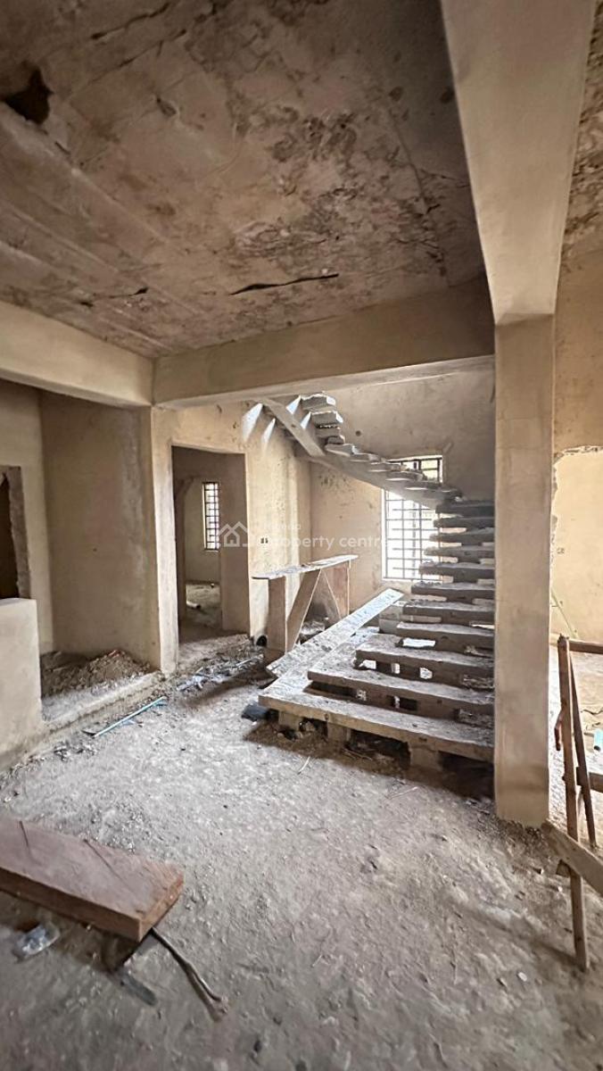 Under Construction Semi Detached 4 Bedroom Duplex. 85% Work Done, Johnson Awe, Oluyole Extension, Ibadan., Ibadan, Oyo, House for Sale