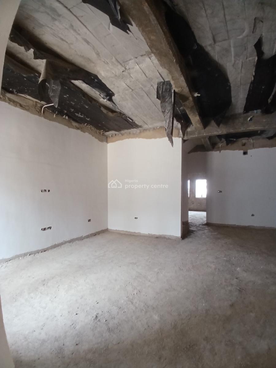 Under Construction 4 Bedroom Terrace Duplex with 1room Bq, Guzape Abuja Diplomatic Zone, Guzape District, Abuja, Terraced Duplex for Sale