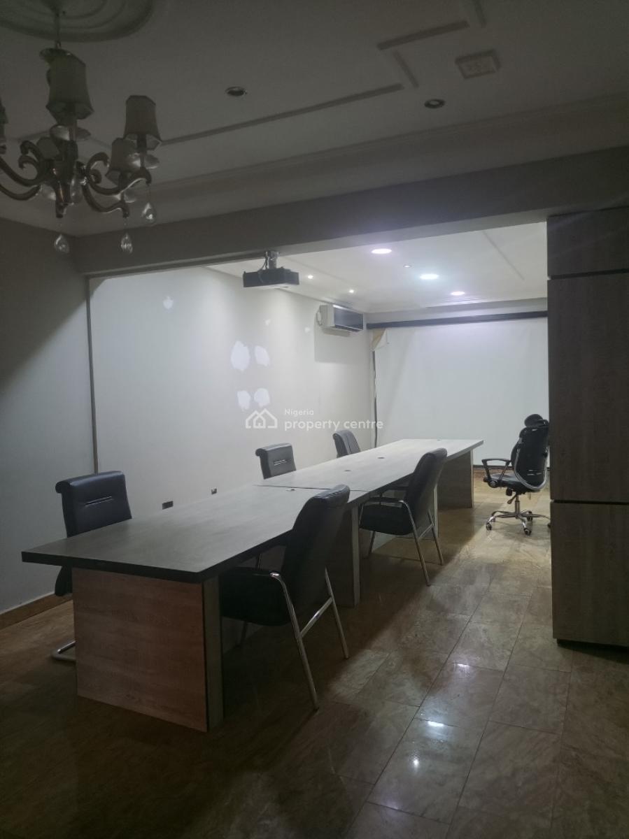 4 Bedroom Semi-detached Duplex with 2 Units of Bq for Office Space, Close to Aa Rano Filling Station, Utako, Abuja, Office Space for Rent