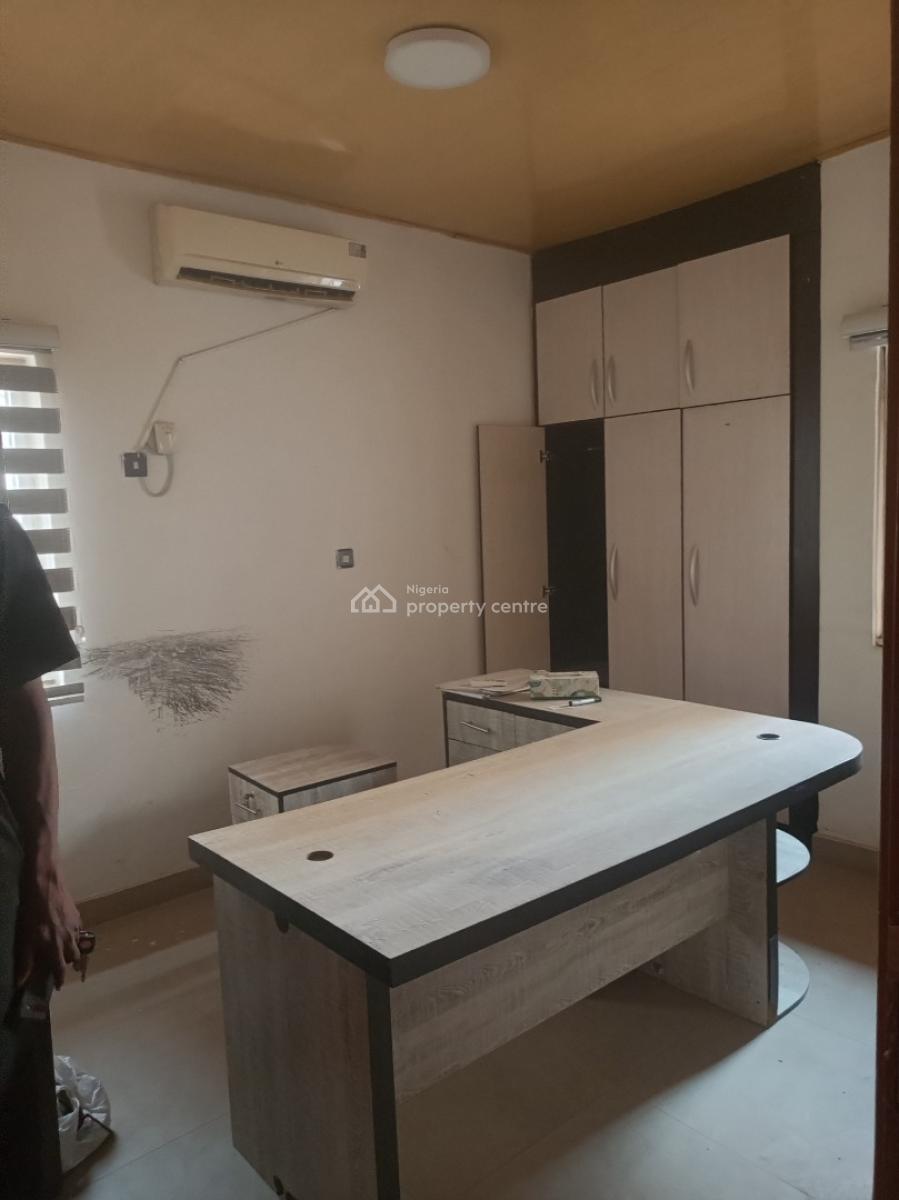 4 Bedroom Semi-detached Duplex with 2 Units of Bq for Office Space, Close to Aa Rano Filling Station, Utako, Abuja, Office Space for Rent