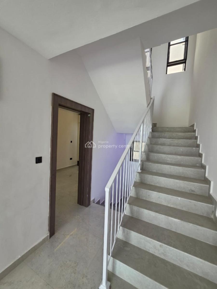 Brand New 6 Bedroom Water View Detached Triplex in a Service Estate, Shoreview Estate, Osapa, Lekki, Lagos, Detached Duplex for Sale