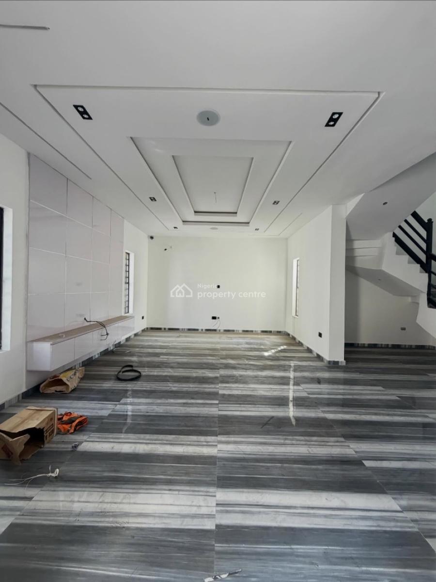 Contemporary 4 Bedroom Detached Duplex with Swimming Pool and Bq, Chevron, Lekki, Lagos, Detached Duplex for Sale