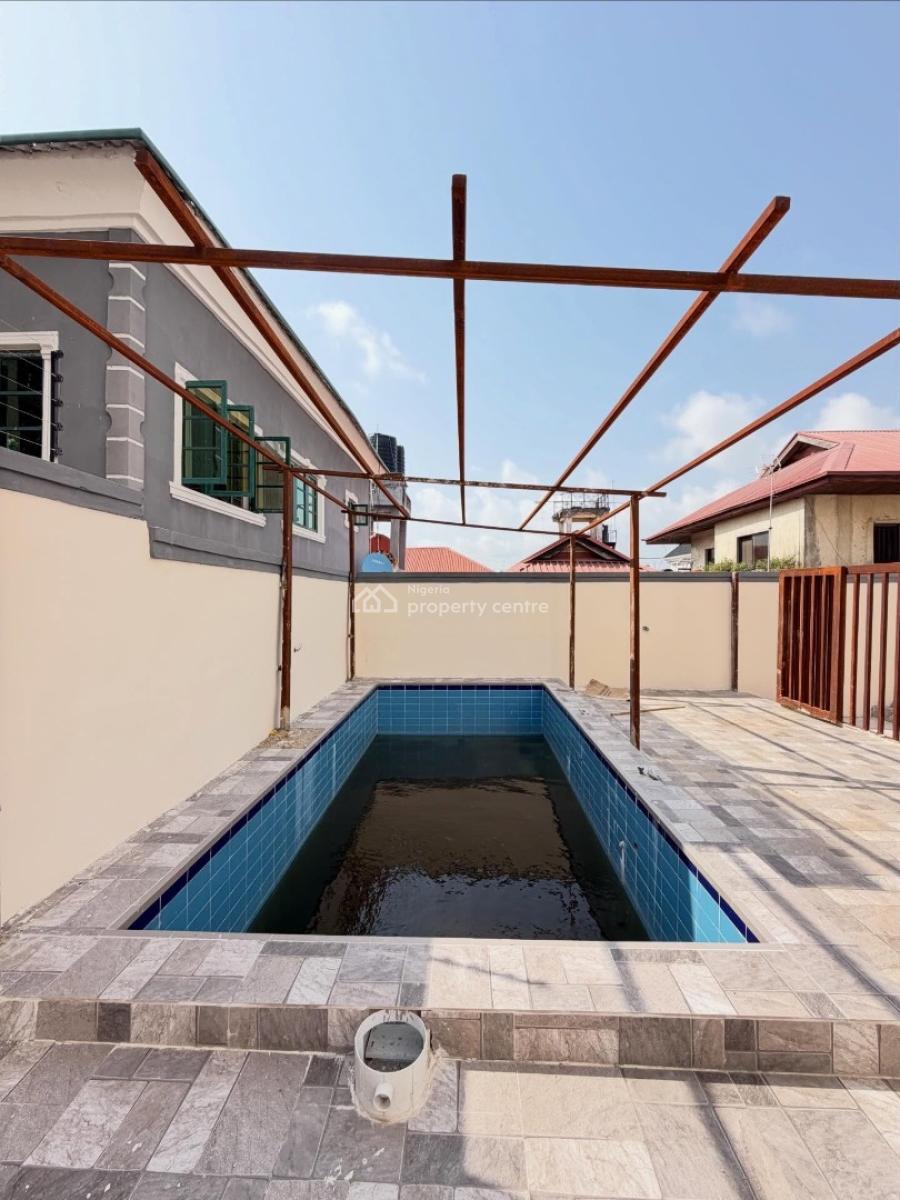 Contemporary 4 Bedroom Detached Duplex with Swimming Pool and Bq, Chevron, Lekki, Lagos, Detached Duplex for Sale