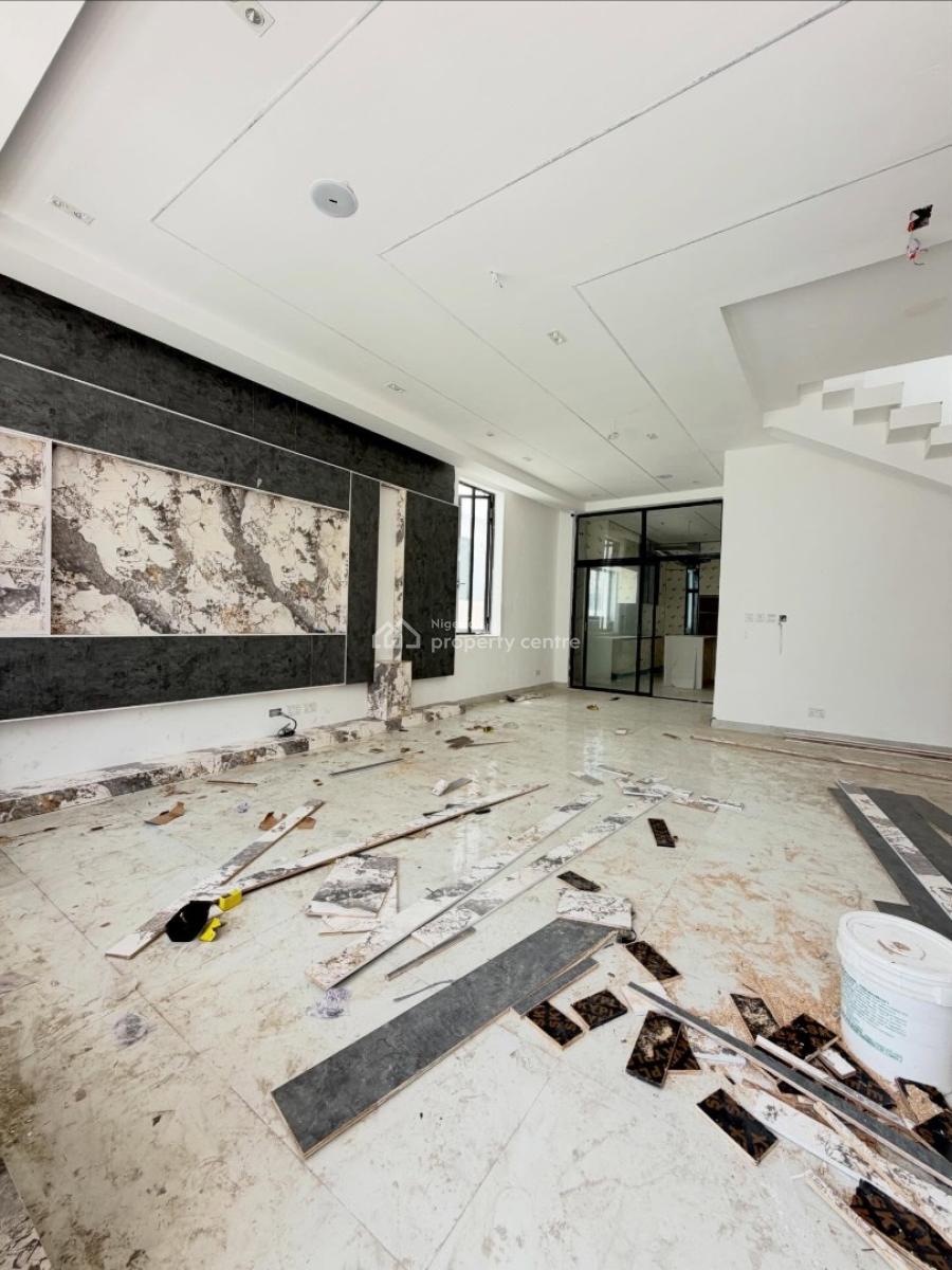 Contemporary 4 Bedroom Detached Duplex with Swimming Pool and Bq, Chevron, Lekki, Lagos, Detached Duplex for Sale