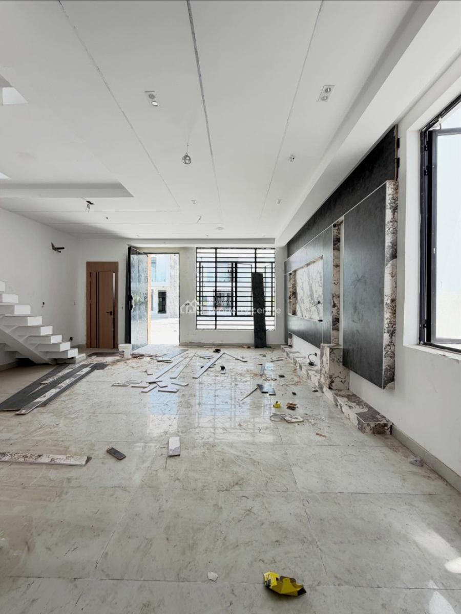 Contemporary 4 Bedroom Detached Duplex with Swimming Pool and Bq, Chevron, Lekki, Lagos, Detached Duplex for Sale