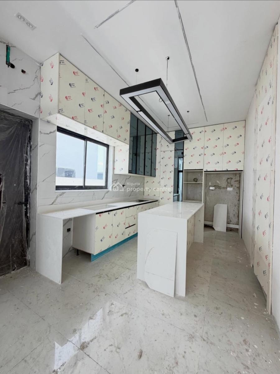 Contemporary 4 Bedroom Detached Duplex with Swimming Pool and Bq, Chevron, Lekki, Lagos, Detached Duplex for Sale