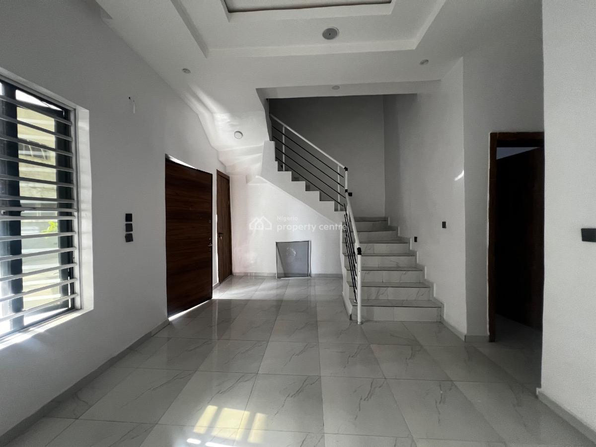 Spacious 4bedroom Terrace House with Fully Fitted Kitchen, Igbo Efon, Lekki, Lagos, Terraced Duplex for Rent
