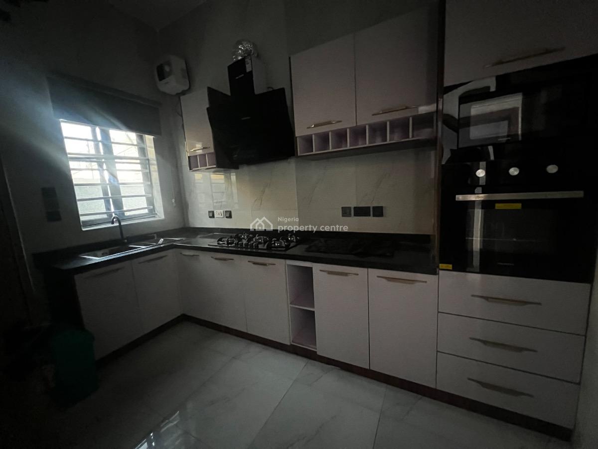 Spacious 4bedroom Terrace House with Fully Fitted Kitchen, Igbo Efon, Lekki, Lagos, Terraced Duplex for Rent