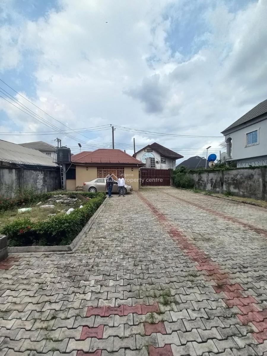 3 Bedroom Detached Bungalow with 1 Bq, Off Lng Road By Amadi Roundabout, Close to Peter Odili Port Harcourt, Port Harcourt, Rivers, Detached Bungalow for Sale