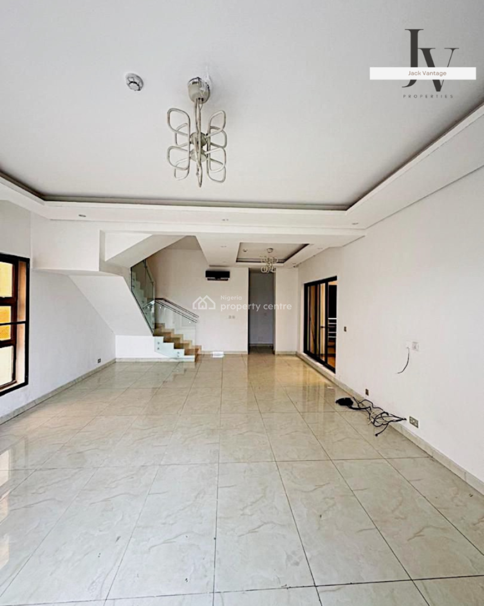 Luxury Double-volumed City-view 4-bedroom Maisonette Duplex, Banana Island, Ikoyi, Lagos, Flat / Apartment for Rent