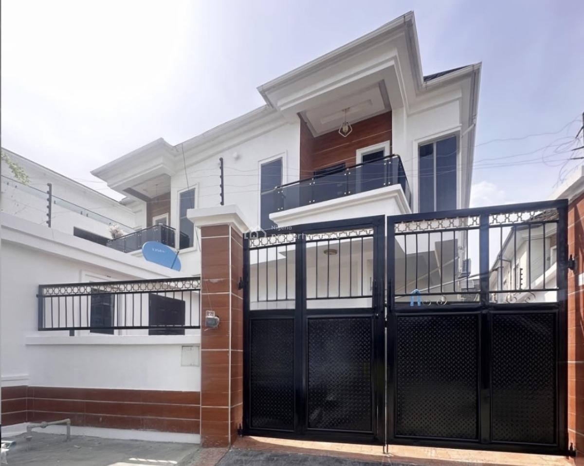 Luxury 4 Bedroom Apartment in a Lovely Environment, 2nd Toll Gate, Lekki, Lagos, Semi-detached Duplex for Rent