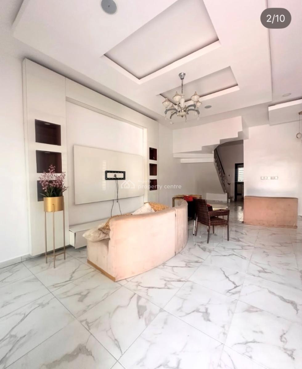 Luxury 4 Bedroom Apartment in a Lovely Environment, 2nd Toll Gate, Lekki, Lagos, Semi-detached Duplex for Rent