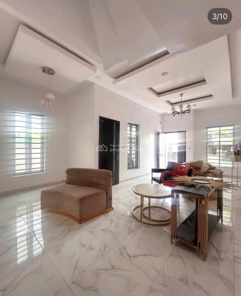 Luxury 4 Bedroom Apartment in a Lovely Environment, 2nd Toll Gate, Lekki, Lagos, Semi-detached Duplex for Rent