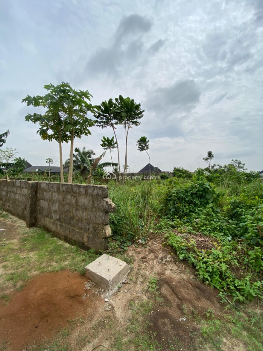 1 Plot of Land Dwarf Fenced with Federal Light in a Serene & Secured E, Royal Estate, Off Rumuokwurusi Tank Flyover, Elimgbu Port Harcourt, Elimbu, Port Harcourt, Rivers, Mixed-use Land for Sale