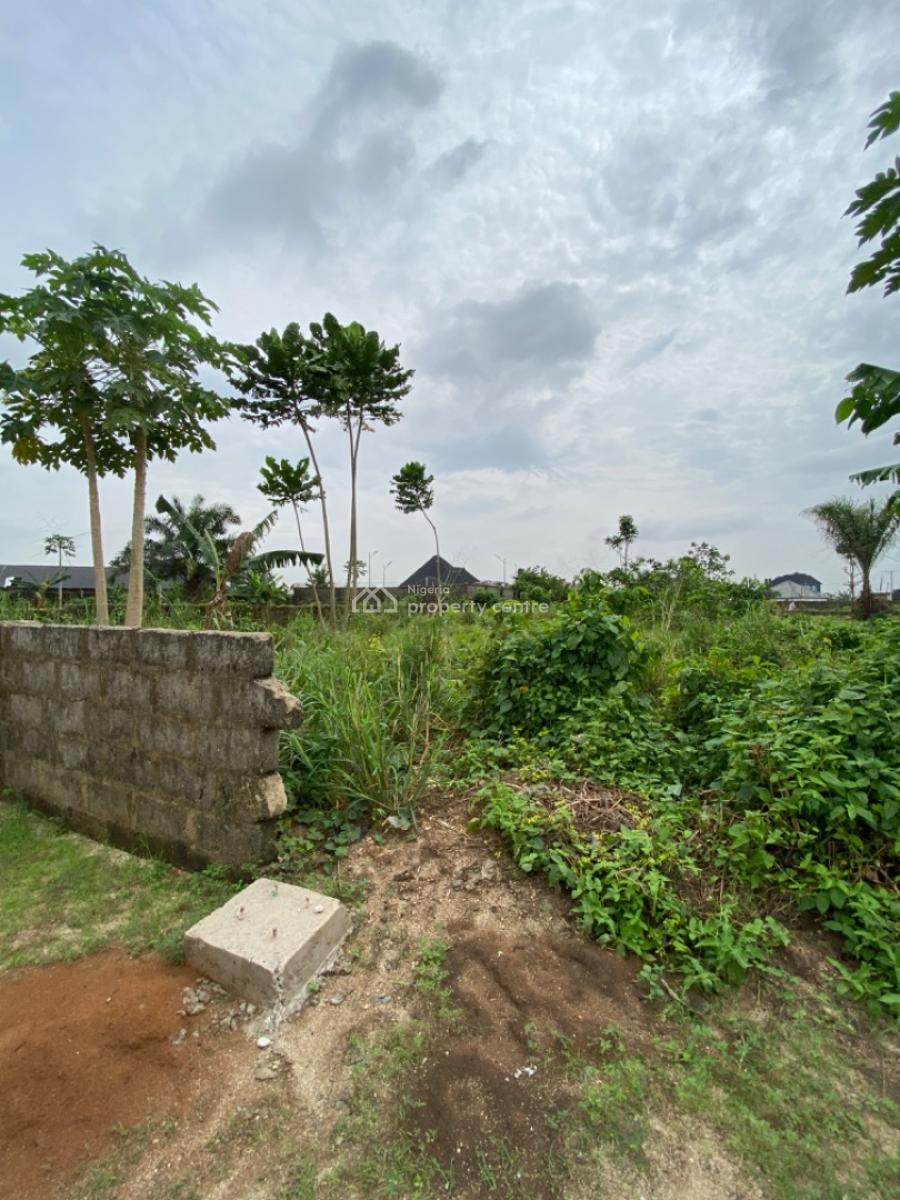 1 Plot of Land Dwarf Fenced with Federal Light in a Serene & Secured E, Royal Estate, Off Rumuokwurusi Tank Flyover, Elimgbu Port Harcourt, Elimbu, Port Harcourt, Rivers, Mixed-use Land for Sale