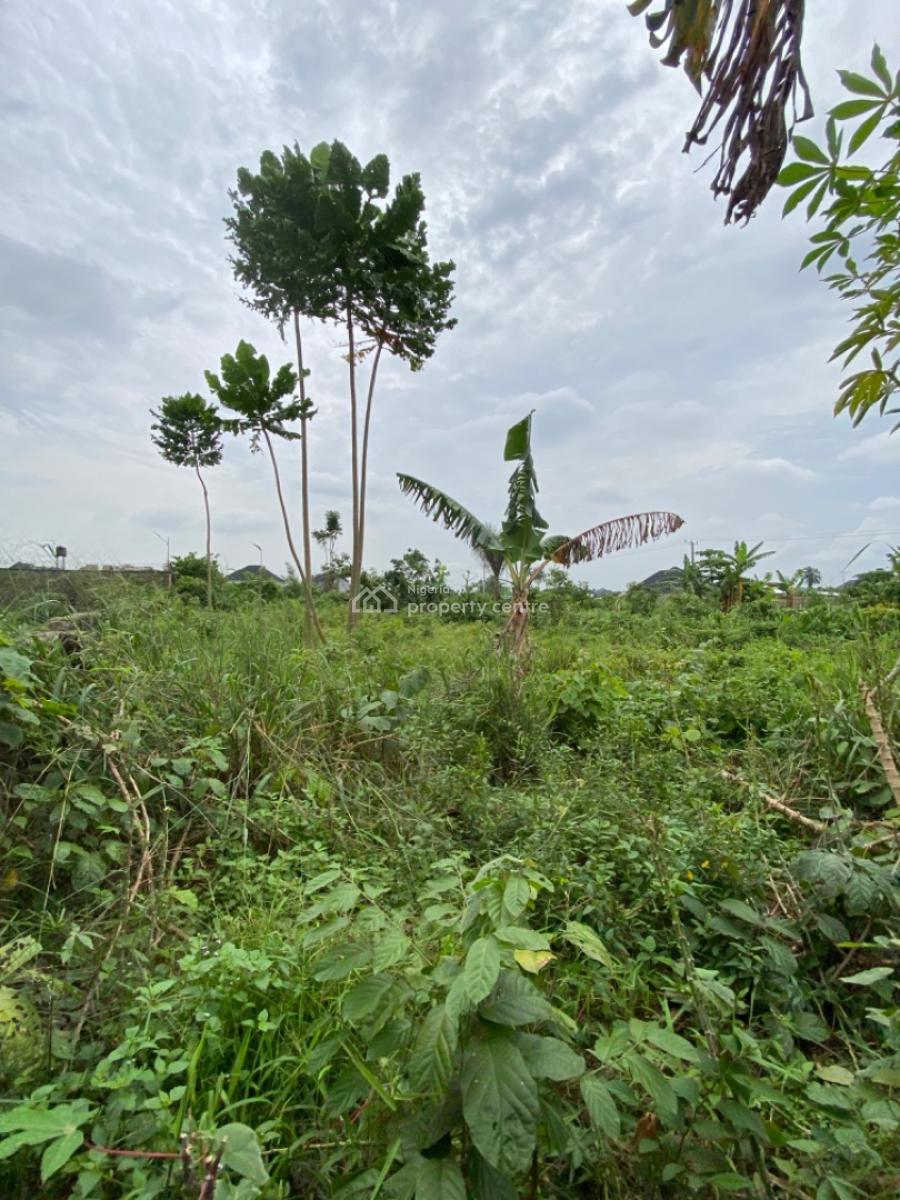 1 Plot of Land Dwarf Fenced with Federal Light in a Serene & Secured E, Royal Estate, Off Rumuokwurusi Tank Flyover, Elimgbu Port Harcourt, Elimbu, Port Harcourt, Rivers, Mixed-use Land for Sale