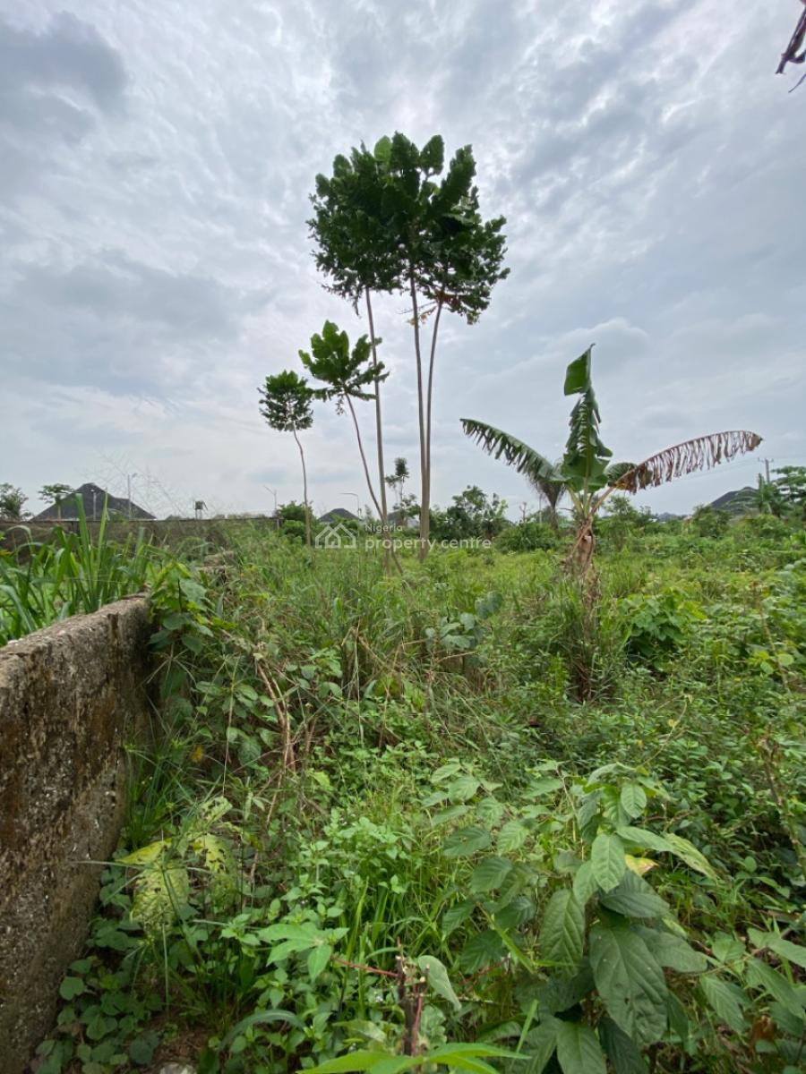 1 Plot of Land Dwarf Fenced with Federal Light in a Serene & Secured E, Royal Estate, Off Rumuokwurusi Tank Flyover, Elimgbu Port Harcourt, Elimbu, Port Harcourt, Rivers, Mixed-use Land for Sale