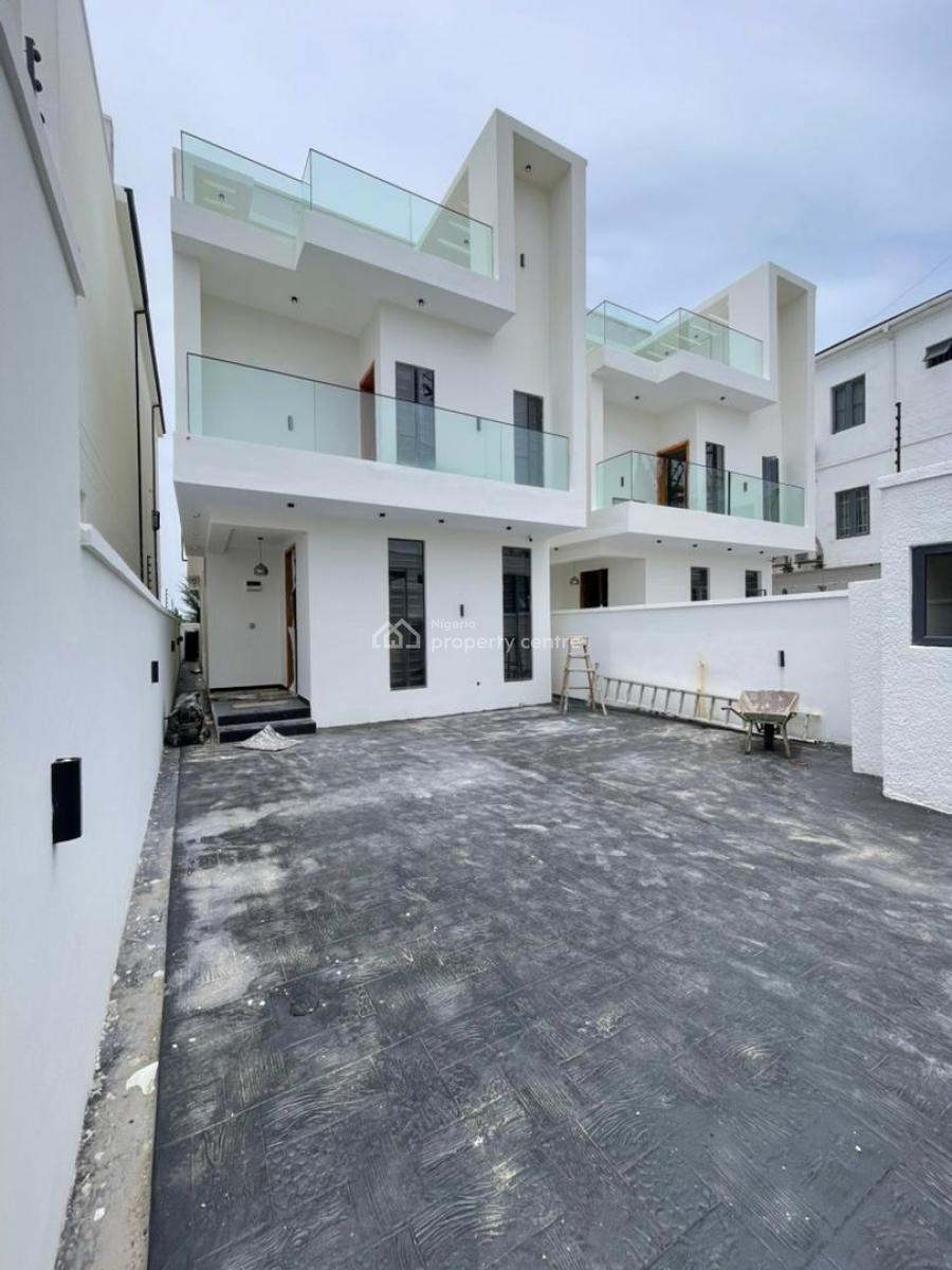 Luxury 4 Bedroom Fully Detached Duplex with a Bq & Open Terrace, Ajah, Lagos, Detached Duplex for Sale