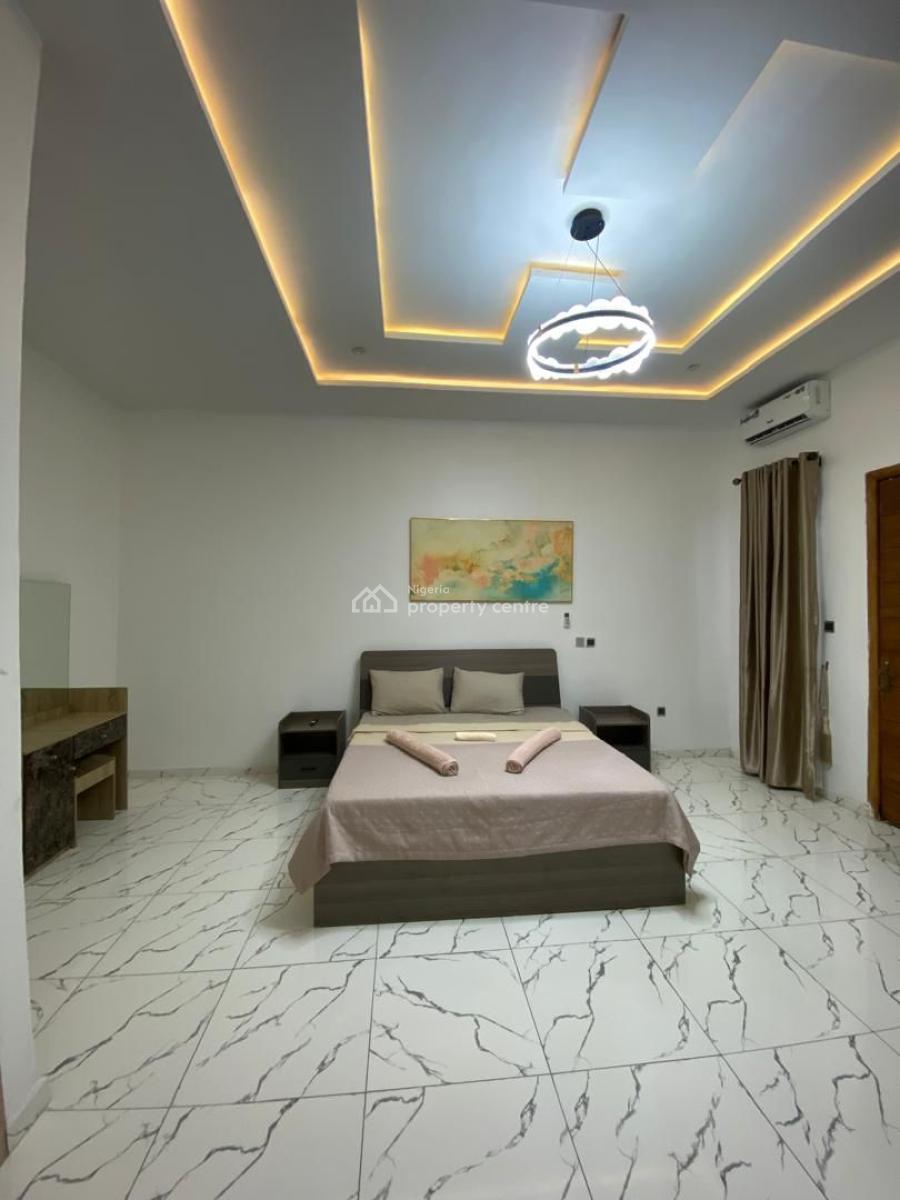 Luxury Furnished 4 Bedrooms Terraced Duplex with Excellent Facility, Lekki Villa, Ikota, Lekki, Lagos, Terraced Duplex for Rent