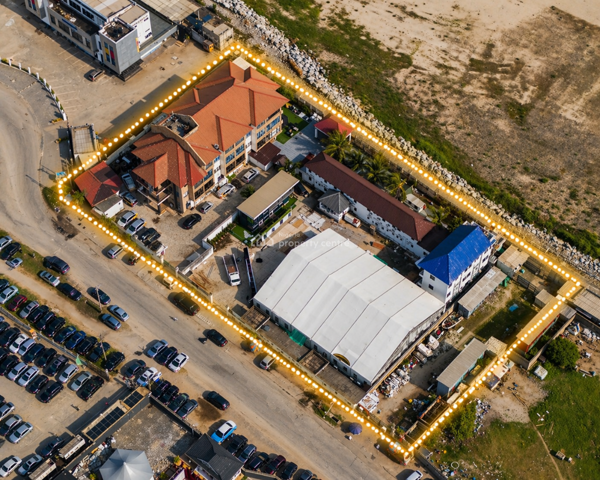 a 3,900 Sqm Commercial Land with Existing Structure (hotel Asset), Victoria Island (vi), Lagos, Commercial Land for Sale