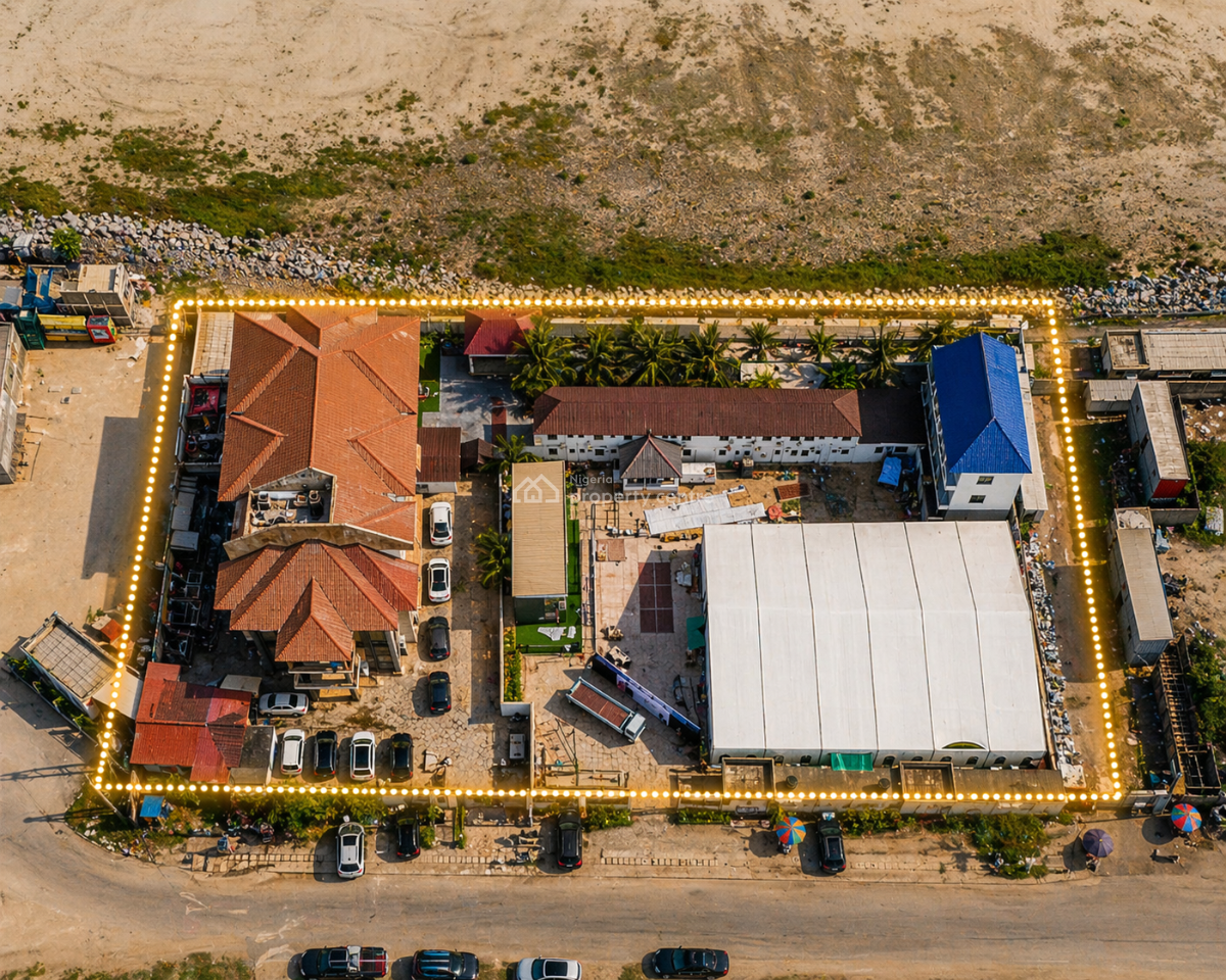 a 3,900 Sqm Commercial Land with Existing Structure (hotel Asset), Victoria Island (vi), Lagos, Commercial Land for Sale