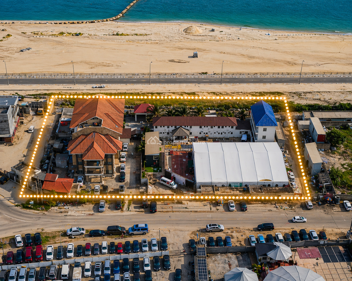a 3,900 Sqm Commercial Land with Existing Structure (hotel Asset), Victoria Island (vi), Lagos, Commercial Land for Sale