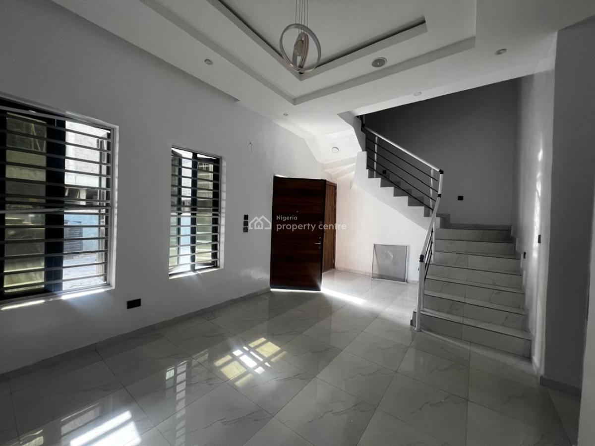 4 Bedroom Terraced Duplex with a Room Boys Quarter, Igbo Efon, Lekki, Lagos, Terraced Duplex for Rent