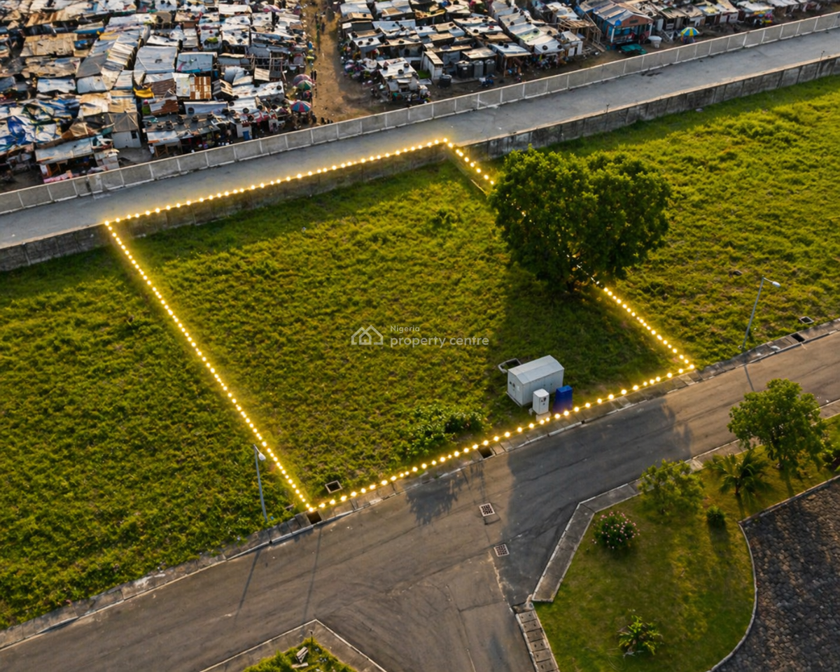 Premium 800 Sqm Waterfront Land, Lekki, Lagos, Residential Land for Sale
