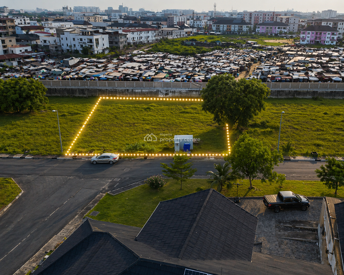 Premium 800 Sqm Waterfront Land, Lekki, Lagos, Residential Land for Sale