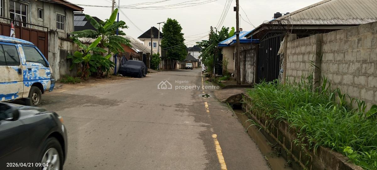 One Plot of Land with Federal Light and Tarred Road, Apara Link Road Off Nta Road Portharcourt Rivers State, Port Harcourt, Rivers, Mixed-use Land for Sale