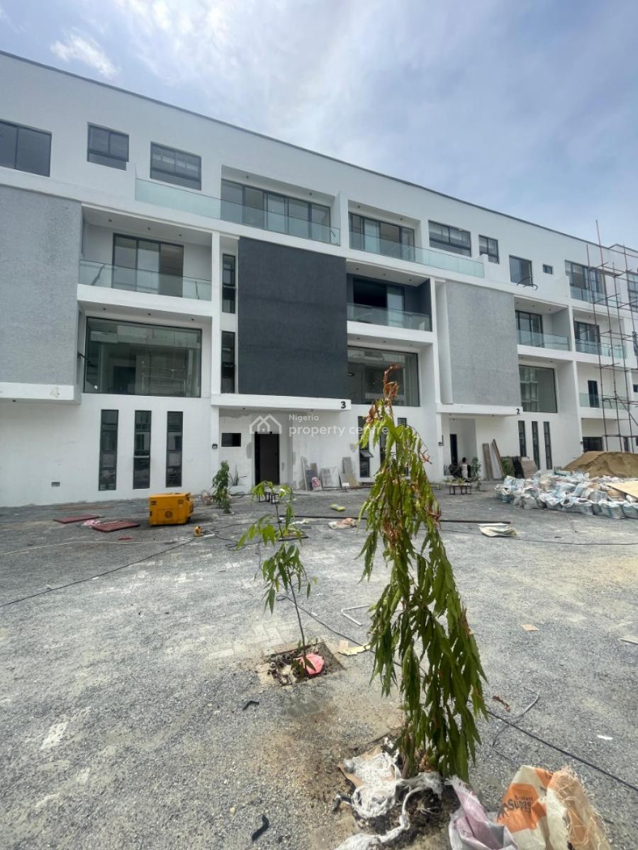Premium Serviced 5 Bedroom Terrace Duplex with Bq, Ikate, Lekki, Lagos, Terraced Duplex for Sale