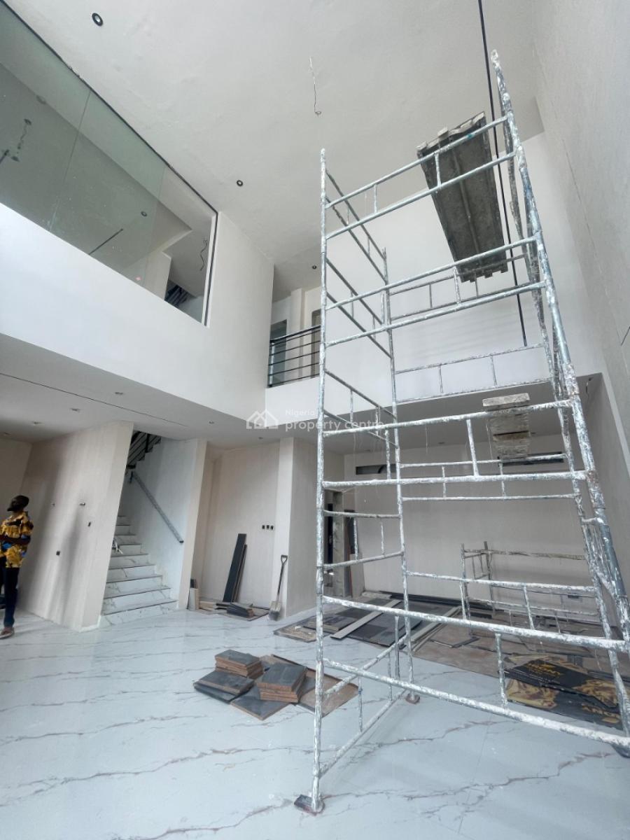 Premium Serviced 5 Bedroom Terrace Duplex with Bq, Ikate, Lekki, Lagos, Terraced Duplex for Sale